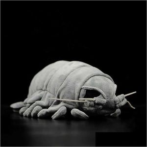 Gefüllte Plüschtiere Meeresbewohner Nt Isopod Realistisches Tierspielzeug Weiche Bathynomus Giganteus Krebstiere 30 cm lang Q0727 Drop Deli Otyxo