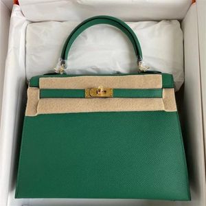 Klassische Mode verkaufen Frau Tasche Designer echte handgefertigte Stichstiche mit Griffdame Handtasche Have Gurt Woman Einkaufstasche300b
