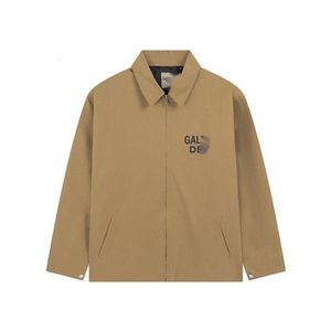 Gellery Dapt Designer Jacket Najwyższej jakości kurtki męskie wysokie ulice męskie i damskie luźne kurtka trenerska moda mężczyźni i odzież damska