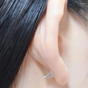 Pennelli per trucco/lotto Tappi per anelli per orecchie Morbida gomma siliconica Anti-off Tappi per orecchini Corpo per realizzare accessori per gioielli