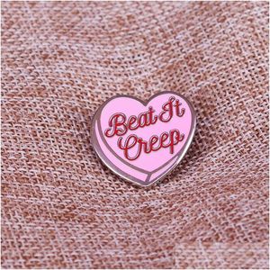 Pins Brooches Movie Film Quotes Badge Cute Movies Games Hard Enamel Pins Collect Cartoon Brooch Backpack Hat Bag Collar Lapel Badge Dhws5