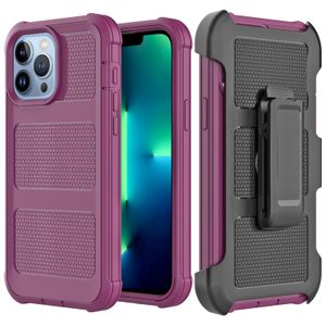 Hot Selling Cell Phone Cases For iPhone 15 Pro Max 14 Plus 13 12 11 Pro With Belt Clip Holster Kickstand Heavy Duty Shockproof Case Cover For Men Women