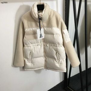 Wattierte Jacke aus Baumwolle, Designer-Damenmantel, Herbst-Winter, verdickende Baumwolle, Luxuskleidung, langärmliger Mantel mit Stehkragen, 11. Dezember, Neu eingetroffen