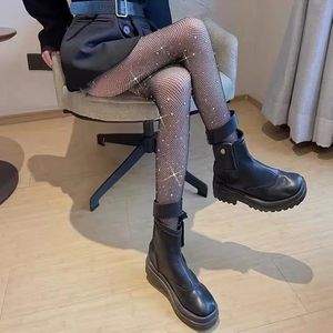 Seksi Çoraplar 2023 Kadın Naylon Parlak Pırlanta Fishnet Taytlar Mesh Pantyhose Pantyhose Çok renkli Çorap Balık Net Çoraplar 231211