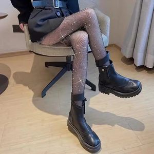 Sexy Socks 2023 Women Nylon Shiny Diamond Fishnet Tights Mesh Pantyhose Multicolor Hosiery Fish Net Stockings 231211