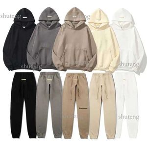 Women Man Essentialhoody Set EssentialShirts Hoodies Leisure Fashion Trends Designer Tracksuit Hoody Casual Overize Hooded Pullover Winter 939