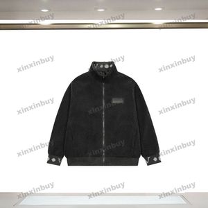 Xinxinbuy Men Designer Coat Jacket Stack