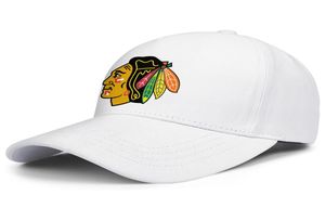 DesignNameg per uomo e donna berretto da camionista regolabile cool vintage team cappelli da baseball originali Chicago Blackhawks logo primario Ash 3148574