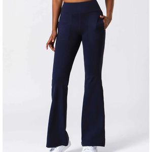 Freizeit Sport Yoga Hosen Frauen Ausgestellte Tanz Leggings Hüfte Heben Elastische Schlanke Gym Kleidung Laufen mode Fiess Strumpfhosen Hosen 688ss 2023