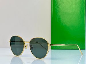 Designer-Sonnenbrille für Männer und Frauen, Sommer, 1042, luxuriöse Avantgarde-Brille, Anti-Ultraviolett-Retro-Platte, ovales Metall, Vollformat, modische Brille, zufällige Box