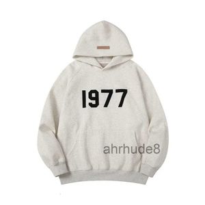 Erkek Hoodies Sweatshirts Ess Tasarımcı Sıcak Hoodie Hoody Man Pullover Sweatshirt Erkek Esss Siyah 1977 Erkek Kadın Erkekler Crewneck Pamuk 16ej