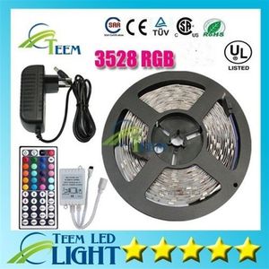 방수 RGB 3528 RGB CW WW GREEN 5M 300 LED 조명 LED 조명 스트립 방수 44 키 IR 리모컨 12V 2A 전원 공급 장치 Suppl325Z