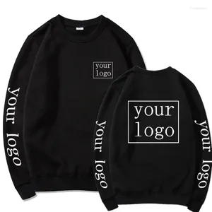 Men's Hoodies Custom Crewneck Sweatshirts Women's Design Your Logo Print Hoodie Drop Wholesale Outerwear Plus Size DIY Pullover