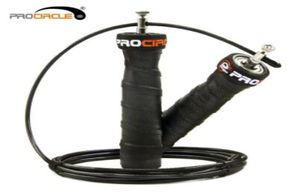 Speed Jump Rope verstellbar mit kugelgelagertem Anti-Rutsch-Griff für Double Unders WOD MMA Boxtraining8109398