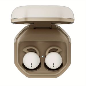 Schlafohrhörer, drahtlose kleinste winzige kleine Mini -Schlafohrknospen, für schlafende Ohrhörer, Komfort versteckte Kopfhörer für Seitenschläfer, Arbeit.
