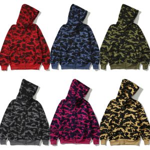 Designer Hoodie Men Cardigan Sweater Sweatshirt Shark Hoodie For Womens Mens Long Sleeved Hooded Jacket Mens Hoodies Jackets
