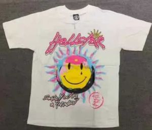 TシャツメンズTシャツHellstarトップ品質100％コットンメンズTシャツTシャツTシャツMENグラフィックTシャツ女性特大の白い黒いルーズティーCC23