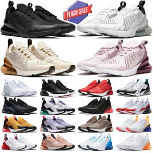 designer 270 running shoes men women 27c sneakers triple white black light brown barely rose throwback future tiger 27 trainers sports