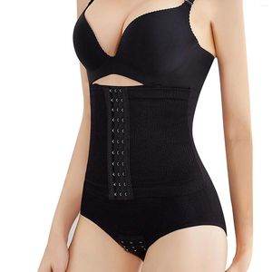 Intimo modellante da donna BuLifter Trainer Vita alta Morbido controllo della pancia Doppia compressione Traspirante Guaina slip da donna con gancio Modellante per il corpo Nylon