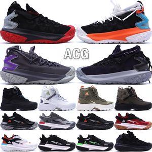 Top ACG Mountain Fly Gaiadome Running Shoes For Men Women GTX Trainers Triple Black Trails End Brown Khaki Outdoor Climbing Sneakers Size 36-46