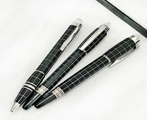 GiftPen高品質の贅沢ペン14Kクリスタルヘッド4810噴水ペン透明キャップクラシックブラック樹脂ギフト補充9194688