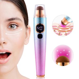 Eye Massager Stone Needle Eye Massager Heat Tool/Meteorite Wand Roller Pen Reduce Wrinkle Fatigue Puffiness Dark Circles Acupuncture Therapy 231211