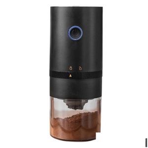 Andra hemträdgårdar Electric Matic Coffee Grinder Set uppladdningsbar med USB -bönor hine för kök droppleverans hem trädgård dhm2n