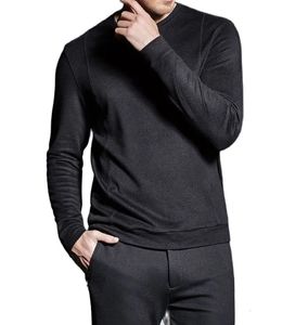 Herrens termiska underkläder Män 100% Merino Wool Base Layer Merino Wool Long Sleeve Shirt Thermal Underwear Top 210G Everyday Baselayer Trekking Jakt 231211