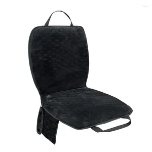 Pillow USB Heated Chair Pad Foldable Seat Heating Winter With Electric Push Button Switch For Working