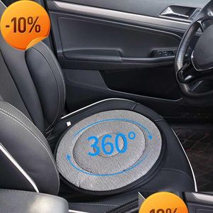 Other Interior Accessories Wholesale Car Chair Seat Cushion Mobility Aid Revoing Memory Foam Mat Portable 360 Degree Rotating Drop Del Dh8Sl