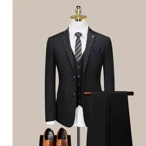 Men's Suits Custom Made Groom Wedding Dress Blazer Pants Business High-end Classic Trousers SA04-86599