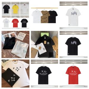 Tamanho asiático M-5XL Designer T shirt Casual MMS camiseta com impressão monogramada manga curta top para venda luxo Mens hip hop roupas 0088