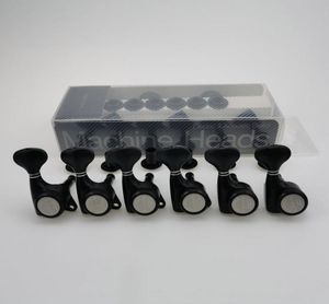 Guitar Pegs Tuners Machine Heads versão atualizada Locking String Tuning Key Pegs Tuners para guitarras elétricas estilo Black9291936