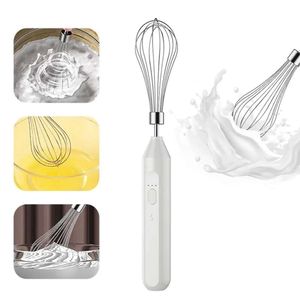 Electric Milk Foamer Blender Wireless Coffee Whisk Mixer Handheld Egg Beater Cappuccino Frother Mixer Kitchen Whisk Tools