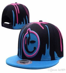 Todo 2017 novo YUMS sorriso snapback bonés de beisebol chapéus casquette osso aba reta hip hop esportes gorras2889949