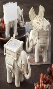 50pcs good luck onephant wealight holder candle holder 결혼식 파티 테이블 장식 gifts4690726 안에 촛불이없는 결혼식 호의