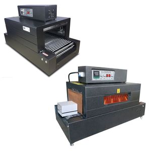 Automatic Shrink Machine PVC Film Shrinking Heat Package Sleeve Shrink Plastic Packing Machine Solid-State Voltage