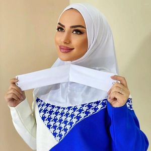 Etnisk kläder mjuk bomull snap fästelement hijab halsduk redo att bära huvudduk hals huvud fullt täcke kvinnors wraps muslimska kalkon kaftan