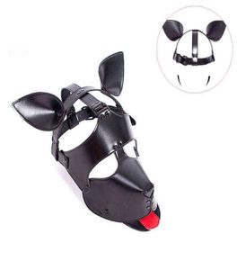 NXY Sex Adult Toy Puppy Play Dog Cosplay Mask Bdsm Bondage Hood Fetish Pet Role Accessories Toys for Couples 04149214032