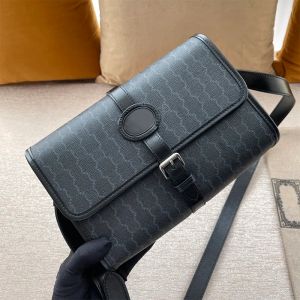Designer Canvas Messenger bags 10A genuine leather Flap Bags Top-level Replication Shoulder Bags 25.4CM With Box G052
