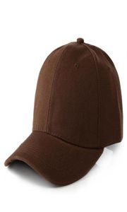 Capas de beisebol personalizadas de alta qualidade Caps de algodão ajustável para homens adultos Mulheres Chapéus esportivos curvos em branco Golf Sol Sun Vis9602103