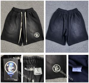 Hellstar shorts mens shorts designer shorts män simma shorts strandstammar för simning gata hipster hipster brev tryck mesh camo sport avslappnad mesh dz