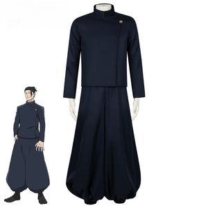 Trajes de anime Jujutsu Kaisen cosplay Geto Suguru Uniforme terno completo roupas cosplay para homens