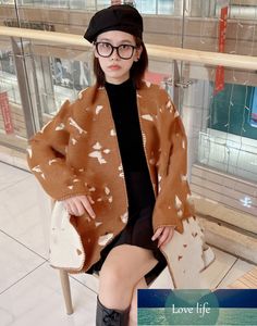 Quality Fashionable Goods Cape and Shawl Letter Women's Autumn and Winter Fork Cloak Scarfs