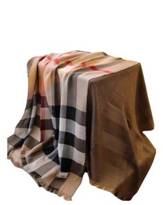 Classic Designer Scarf Ladies Double-sided Cashmere plaid lettering Pure Cashmere Mens Double-sided Shawl Scarf with Box Wholesale 0002