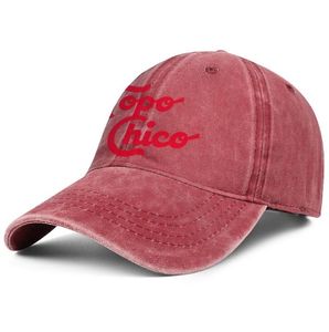 Topo Chico Mineral Water Unisex Denim Baseball Cap zamontowana drużyna Stylish Hats Chico Logo OGO Flash Gold American Flag Soda Water6250022