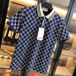 Men Polo Summer Casual T koszule projektant męski polo liter druku