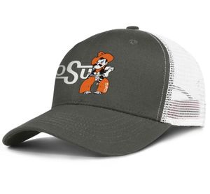 Футбольный логотип Oklahoma State Cowboys для мужчин и женщин, регулируемая сетчатая кепка дальнобойщика, модная бейсболка, персонализированный бейсболh2968682