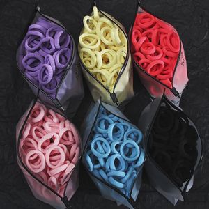 Hair Rubber Bands 2050pcs Kids Elastic Hair Bands Girls Sweets Scrunchie Rubber Band for Children Hair Ties Clips Headband Baby Hair Accessories 231208