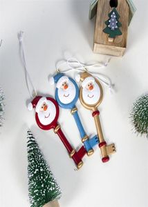 Série de natal pingente chave novidade menino menina árvore pingente bonito papai noel decoração ornamento festa presente ano novo xmas250s7838901